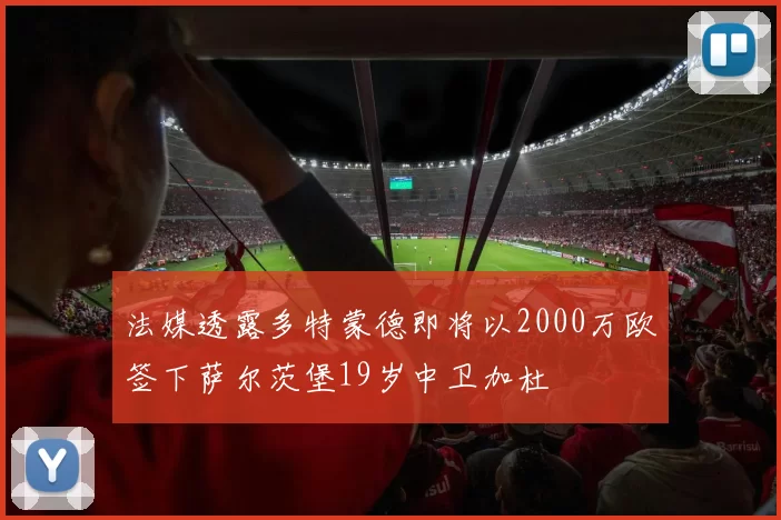 法媒透露多特蒙德即将以2000万欧签下萨尔茨堡19岁中卫加杜